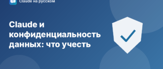 Claude и конфиденциальность данных: что учесть — иллюстрация Claude на русском